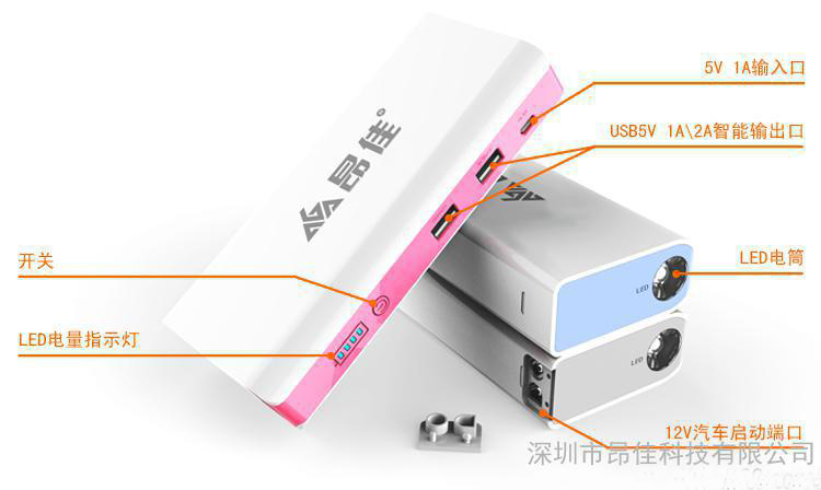 多功能汽車(chē)應(yīng)急啟動(dòng)電源 多功能汽車(chē)應(yīng)急啟動(dòng)電源